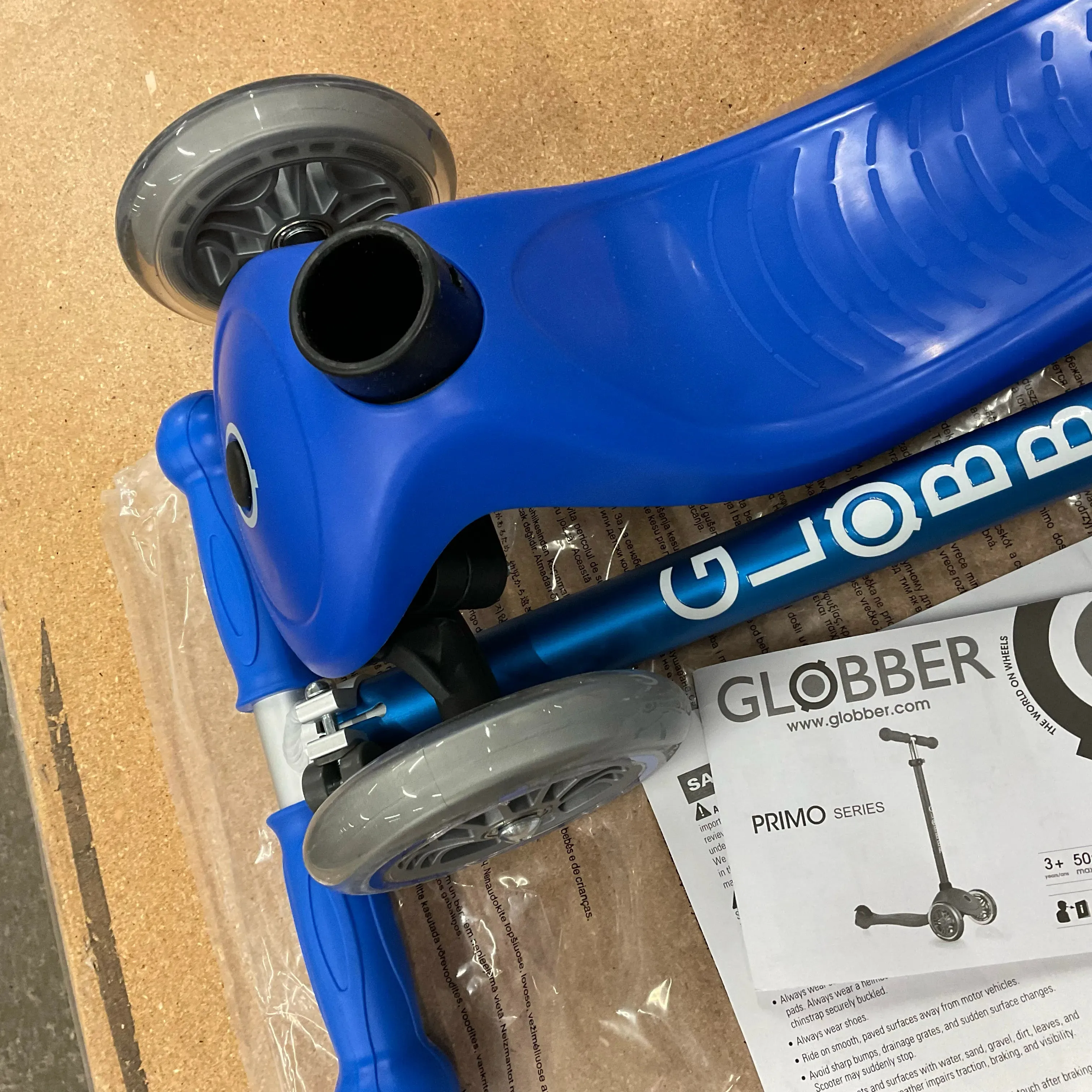 Globber Primo Plus Lights V2 - Blue (See Description)