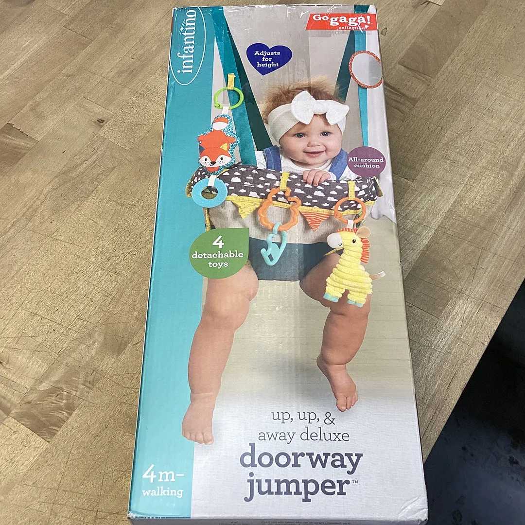 Go gaga! Up, Up & Away Deluxe Doorway Jumper
