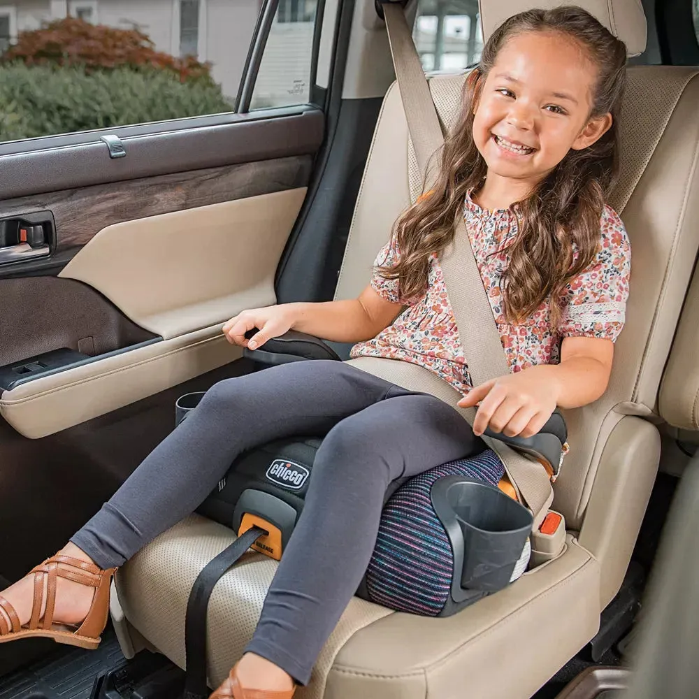 GoFit ClearTex Plus-Backless Booster Car Seat - Confetti