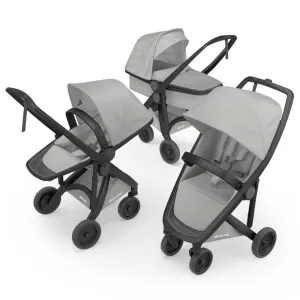 Greentom 3 In 1 Pram & Black Stroller