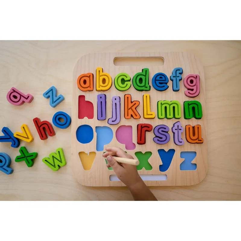 Handcarry Lowercase abc Trace Puzzle