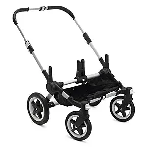 Infant Bugaboo Donkey2 Duo Stroller Base Frame, Size One Size - Metallic