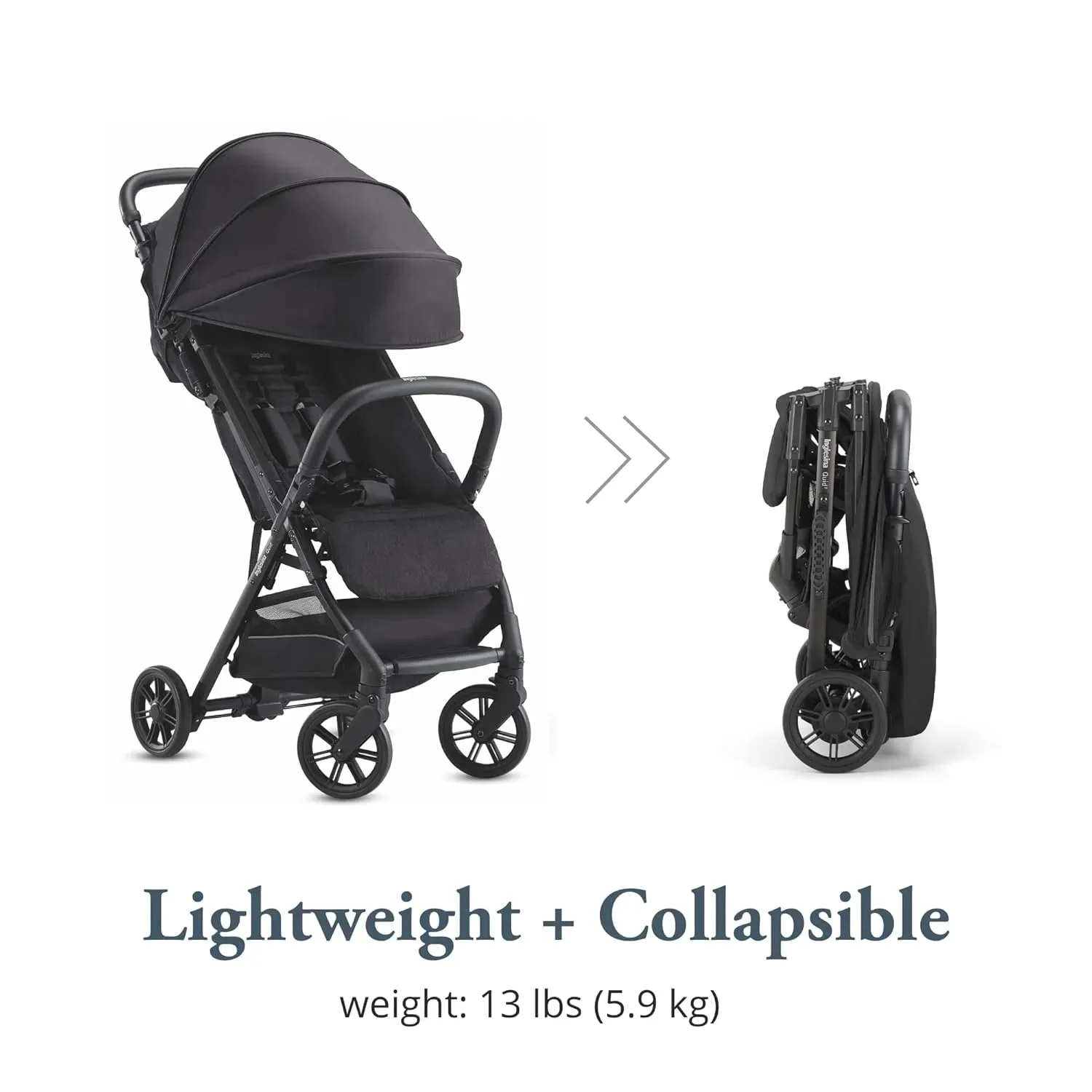 Inglesina Quid Stroller - Puma Black