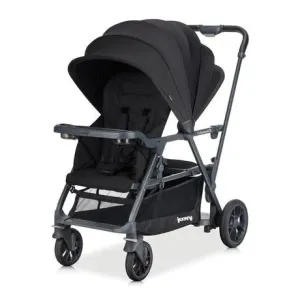 Joovy Caboose S Sit Stand Double Stroller - Black Melange