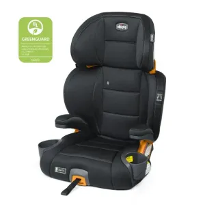 KidFit 2-in-1 Belt-Positioning Booster Car Seat - Obsidian