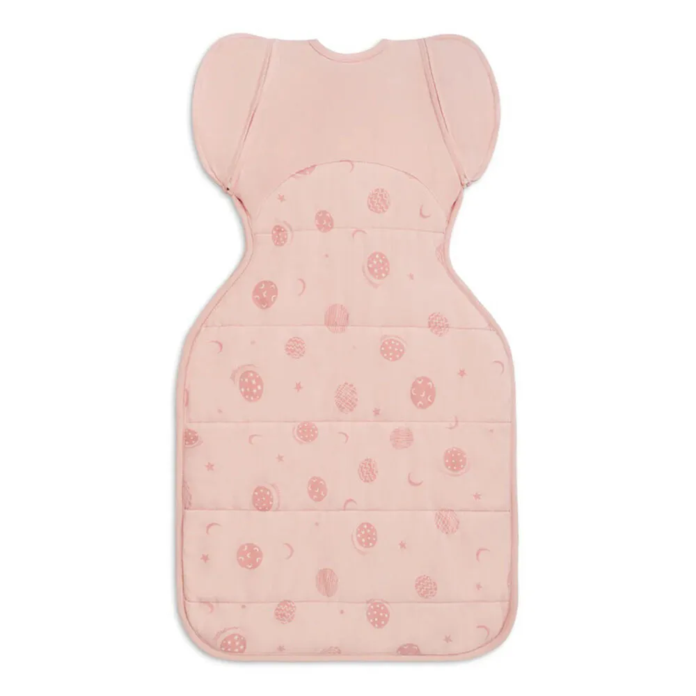Love To Dream Transition Bag 2.5T Quilted Stretch Cotton Little Dreamer Dusty Pink