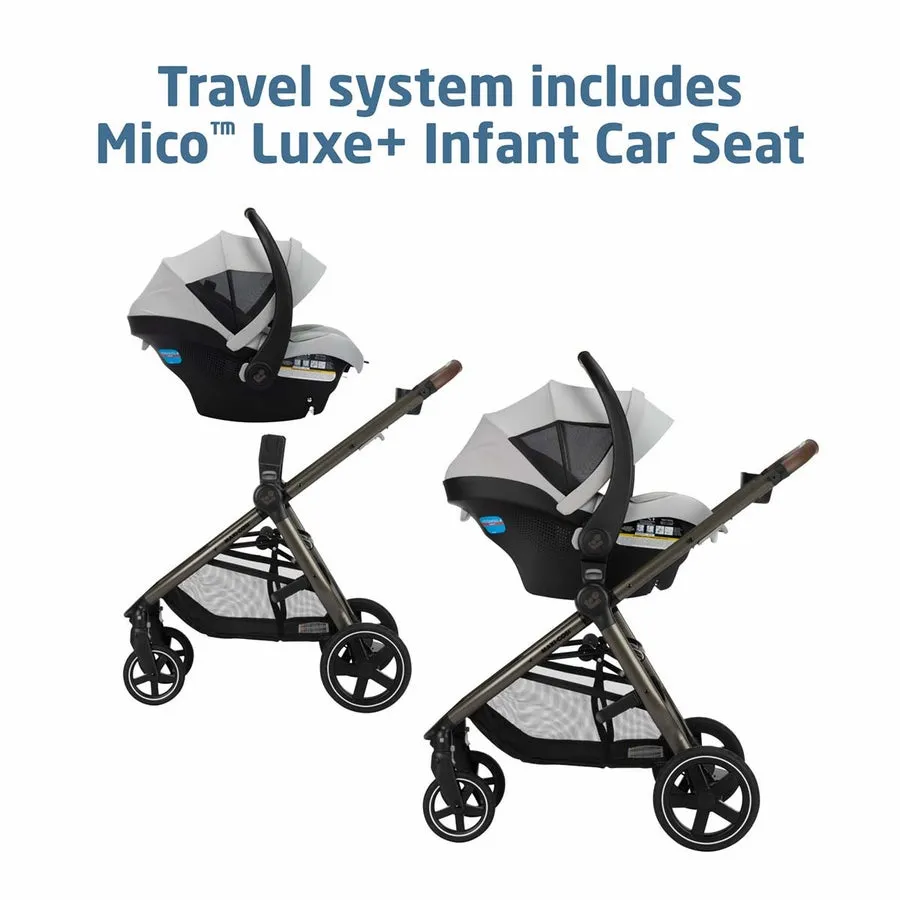 Maxi-Cosi Zelia2 Luxe  5-in-1 Travel System with Mico Luxe 