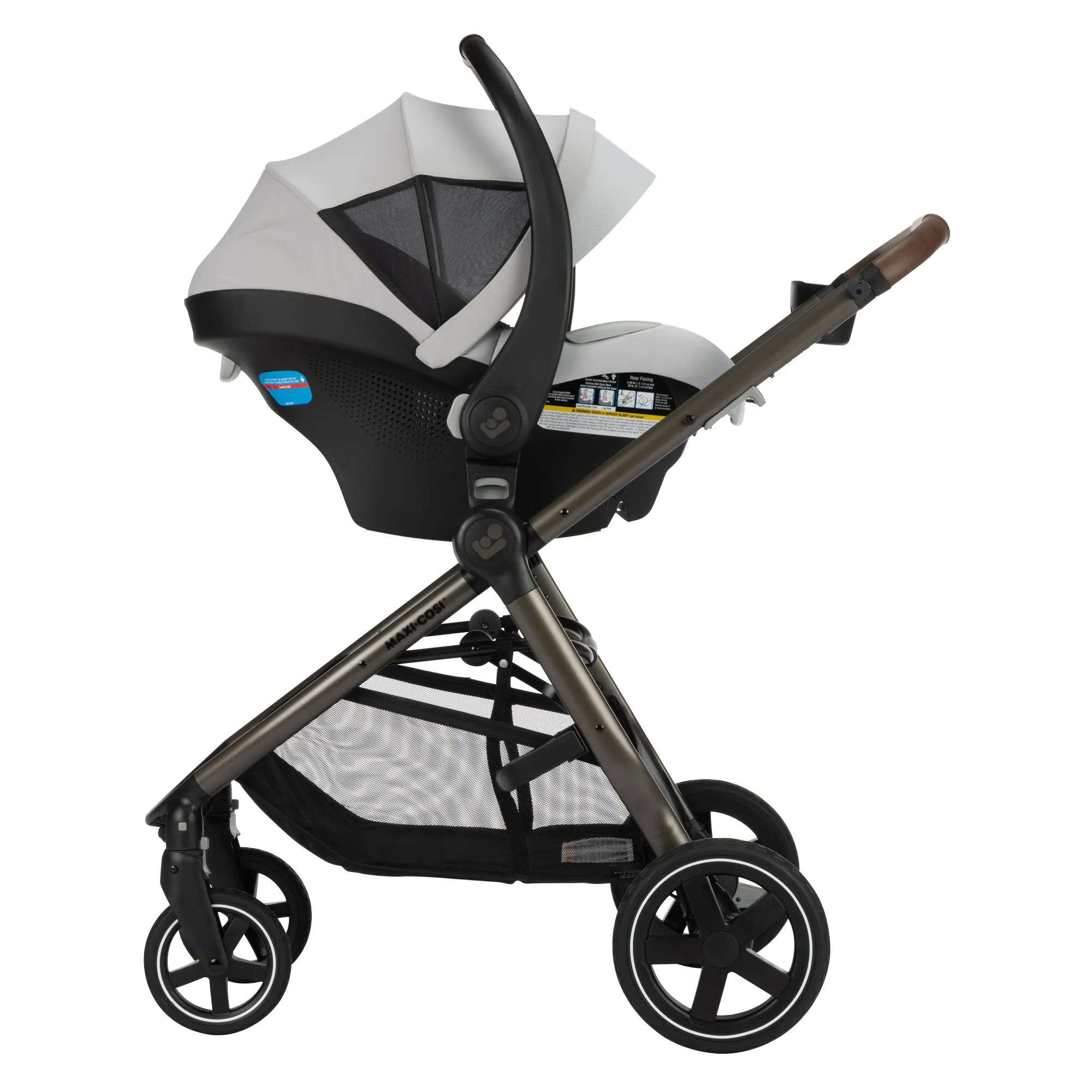 Maxi-Cosi Zelia2 Luxe  5-in-1 Travel System with Mico Luxe 