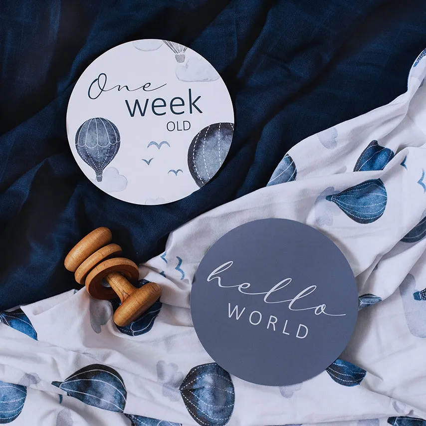 Milestone Cards - Cloud Chaser & Indigo