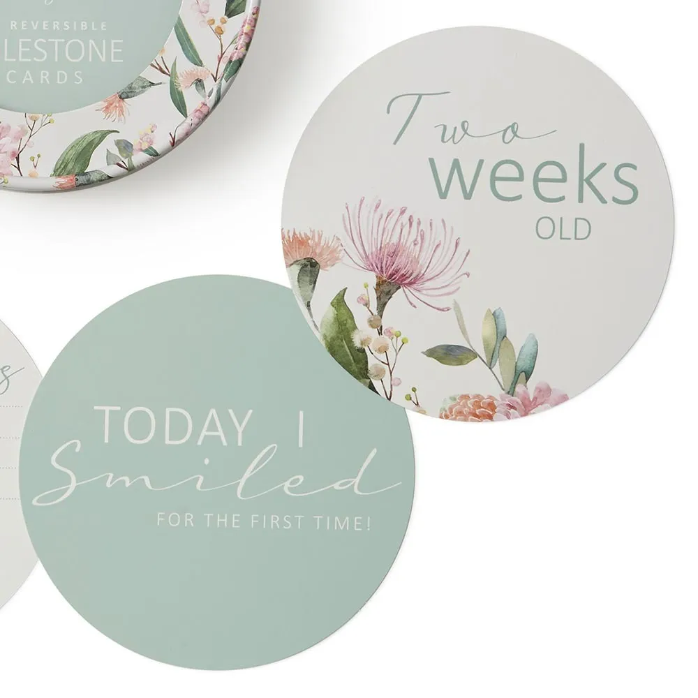 Milestone Cards - Wattle & Sage