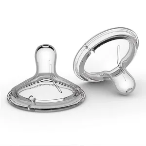 Nanobebe Silicone Teats 2 pack