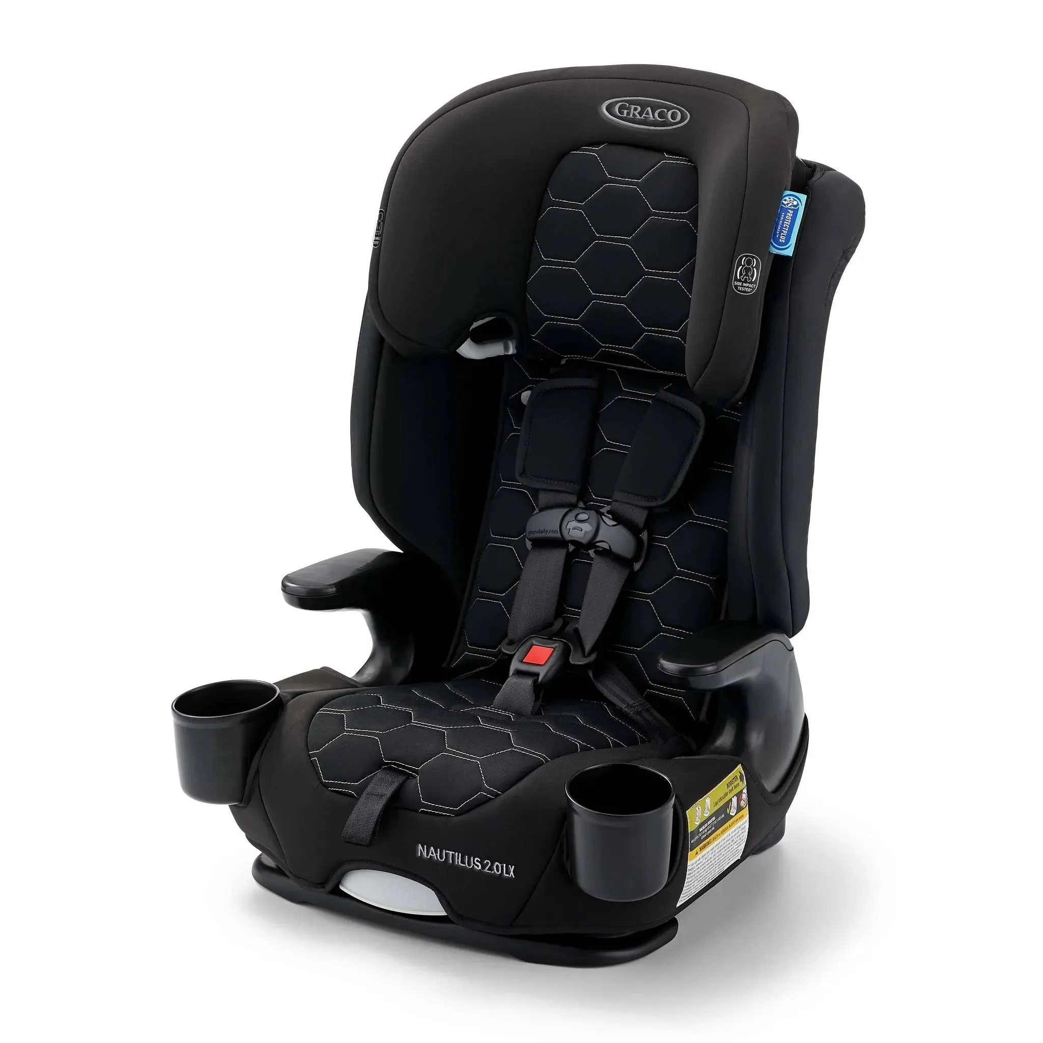 Nautilus 2.0 LX 3-in-1 Harness Booster Car Seat - Hex (See Description)