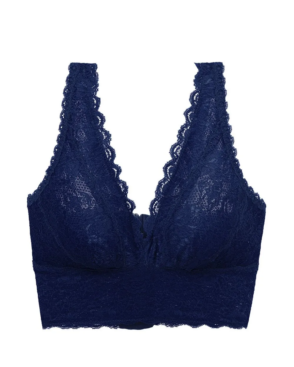 Never Say Never Curvy Plungie Longline Bralette