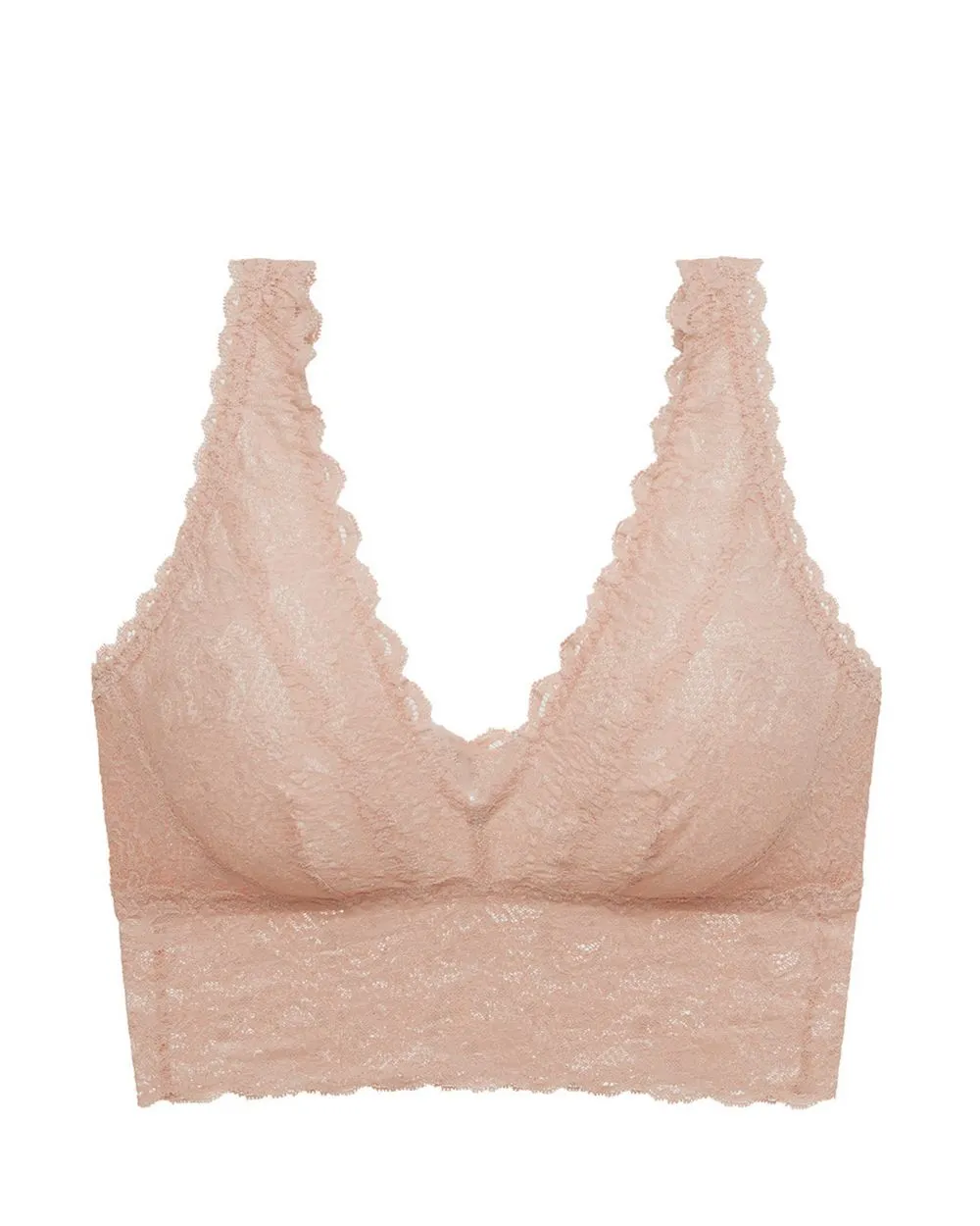 Never Say Never Curvy Plungie Longline Bralette