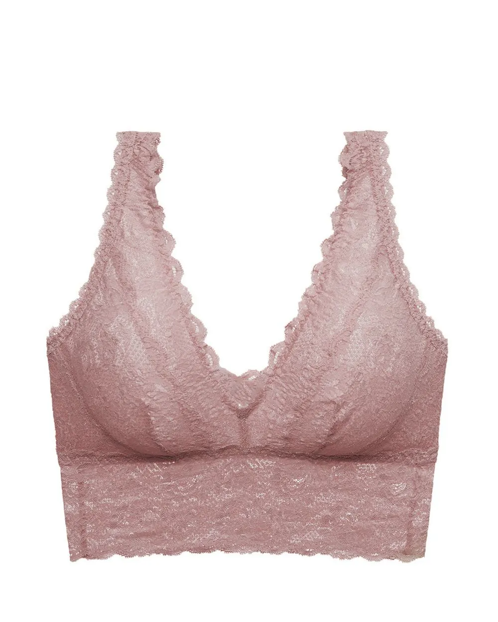 Never Say Never Curvy Plungie Longline Bralette