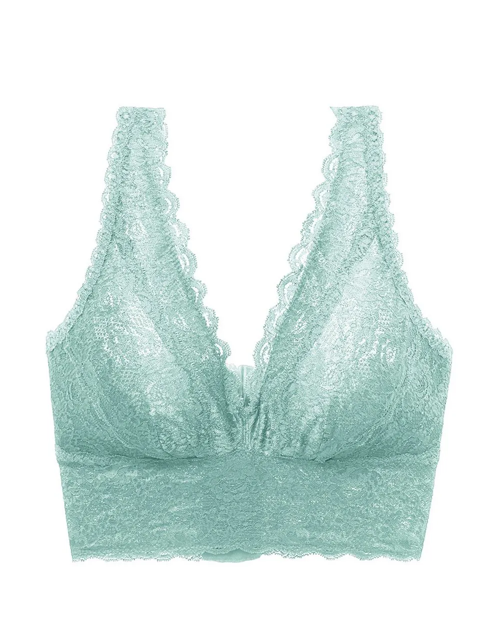 Never Say Never Curvy Plungie Longline Bralette