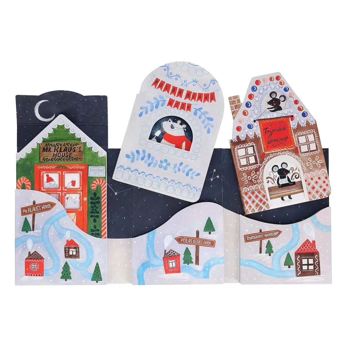 North Pole Village Book