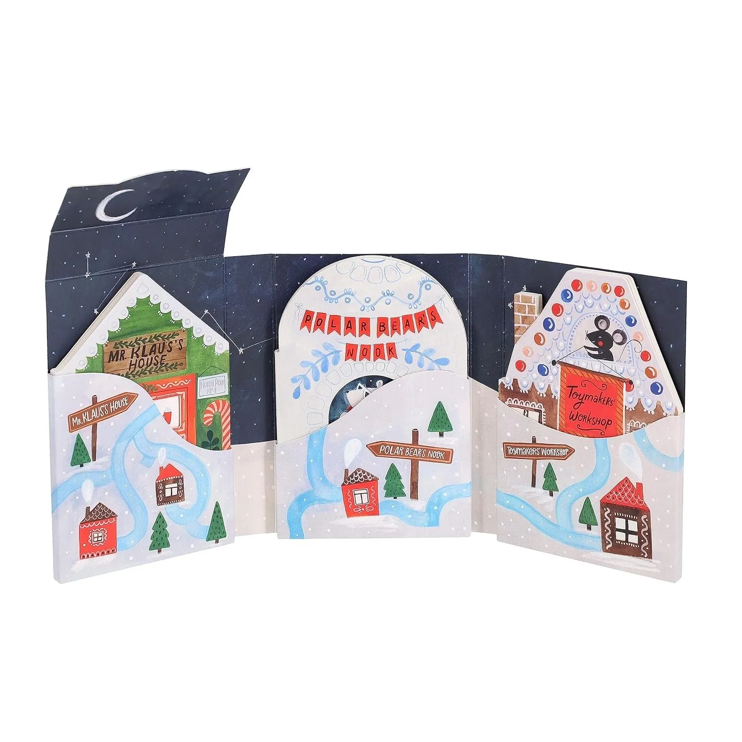 North Pole Village Book
