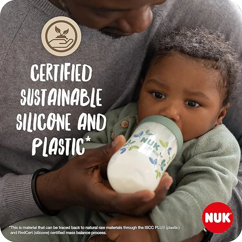 Nuk For Nature Teat 2pk Medium