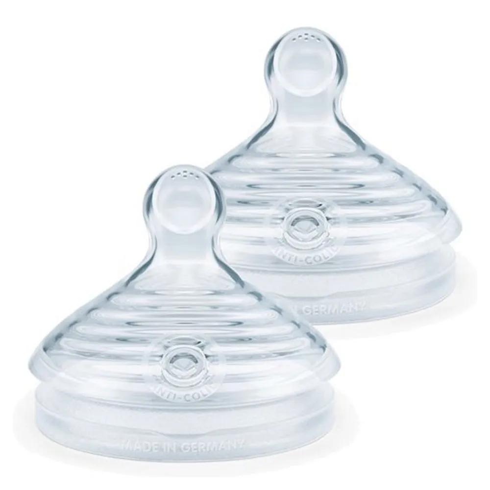 Nuk For Nature Teat 2pk Medium