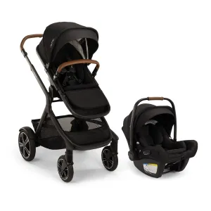 Nuna DEMI Next Stroller and PIPA Aire RX Car Seat Travel System