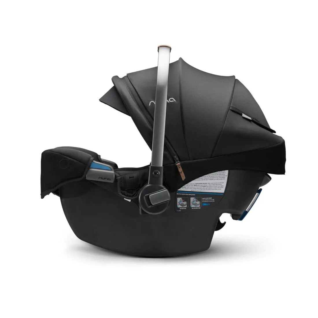Nuna MIXX Next Stroller with Magnetic Buckle and PIPA RX Car Seat Travel System