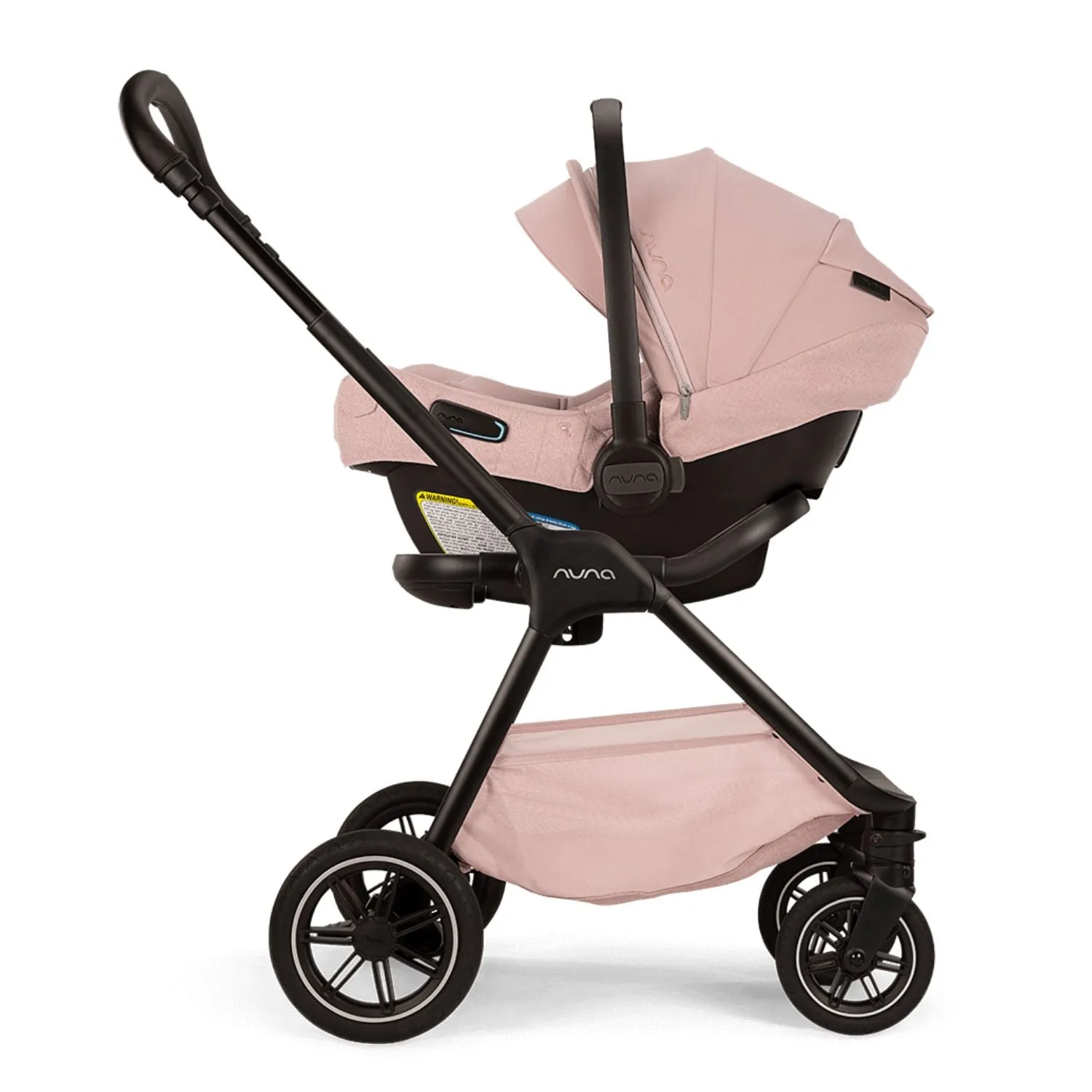 Nuna TRIV Next and PIPA Aire RX Car Seat with LYTL Bassinet Travel System