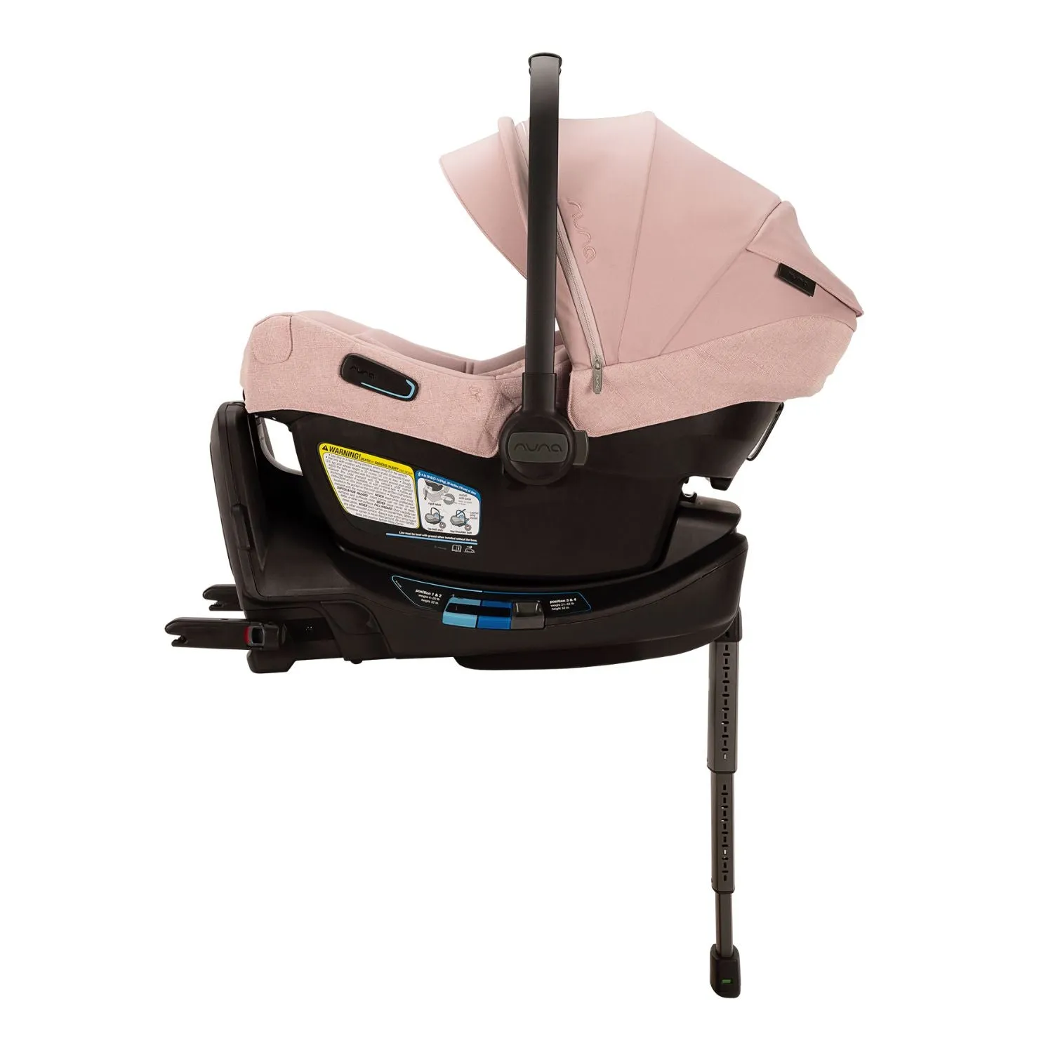 Nuna TRIV Next and PIPA Aire RX Car Seat with LYTL Bassinet Travel System