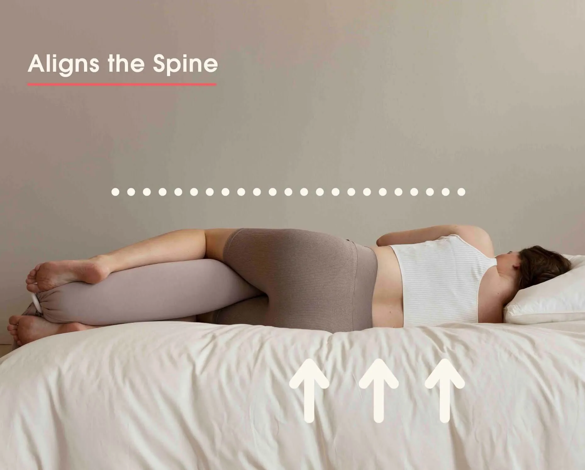 Nursing & Pregnancy Pillow | Dusty Pink