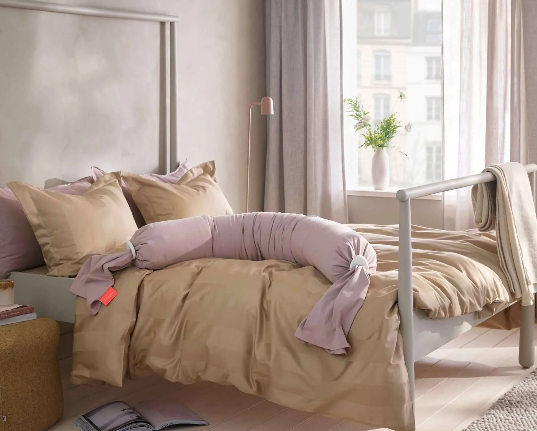 Nursing & Pregnancy Pillow | Dusty Pink