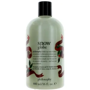 Philosophy Unisex Shampoo, Shower Gel and Bubble Bath - Snow Globe, 16 oz