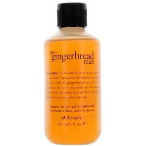 Philosophy Unisex Shampoo, Shower Gel and Bubble Bath - The Gingerbead Man, 6 oz
