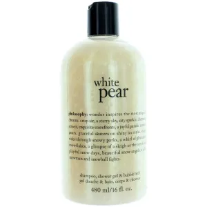 Philosophy Women's Shampoo, Shower Gel and Bubble Bath - White Pear, 16 oz