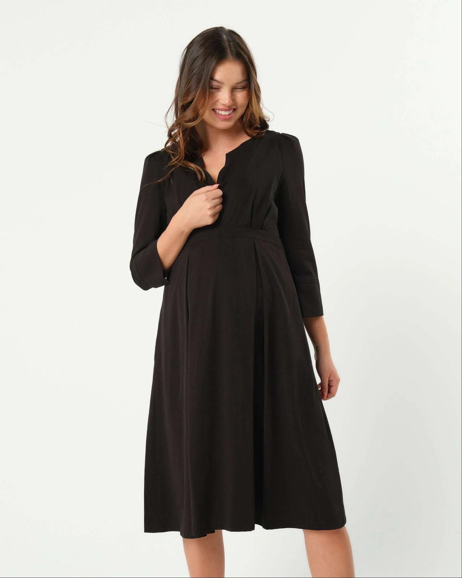 Sarah Empire Maternity & Nursing Dress