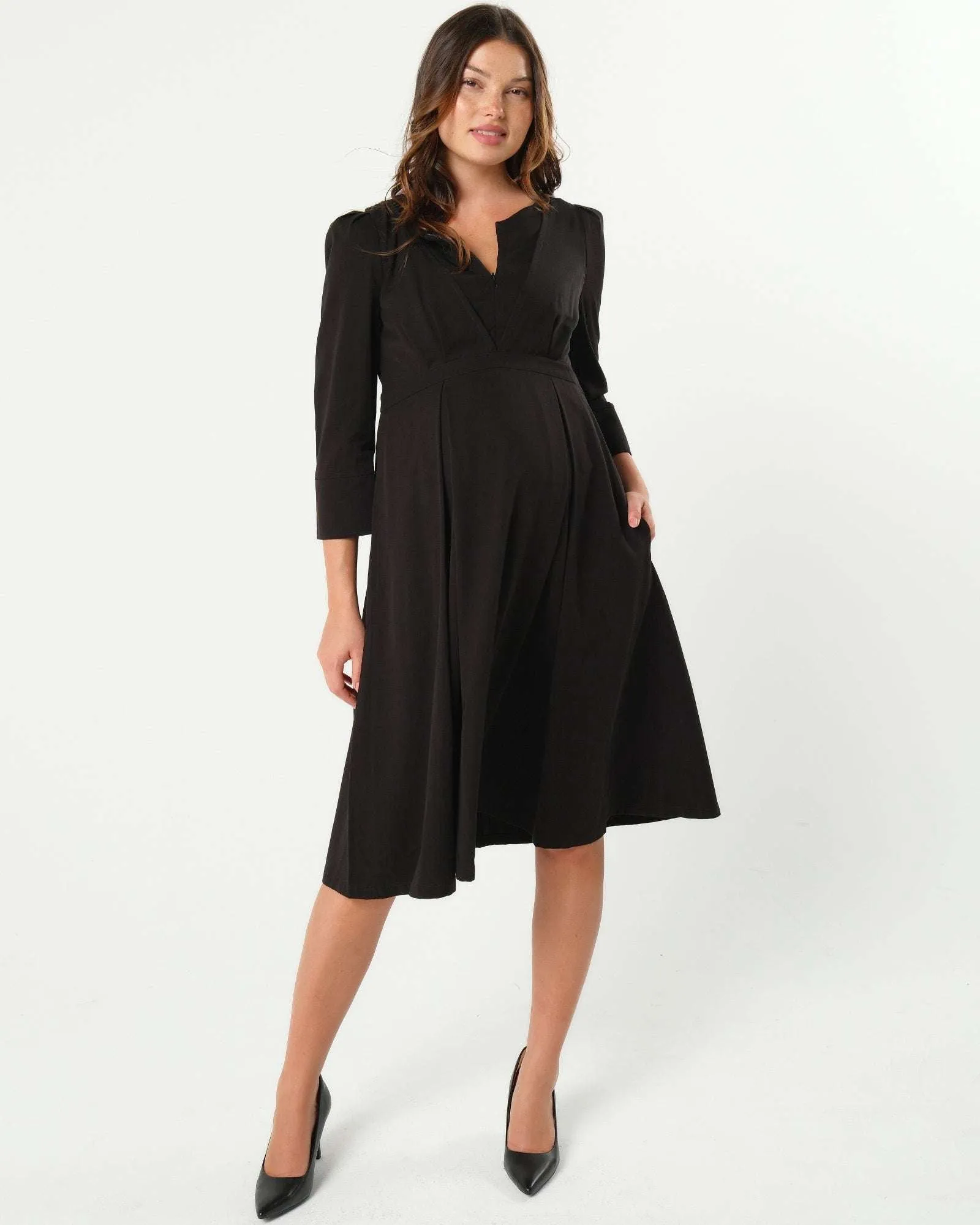 Sarah Empire Maternity & Nursing Dress