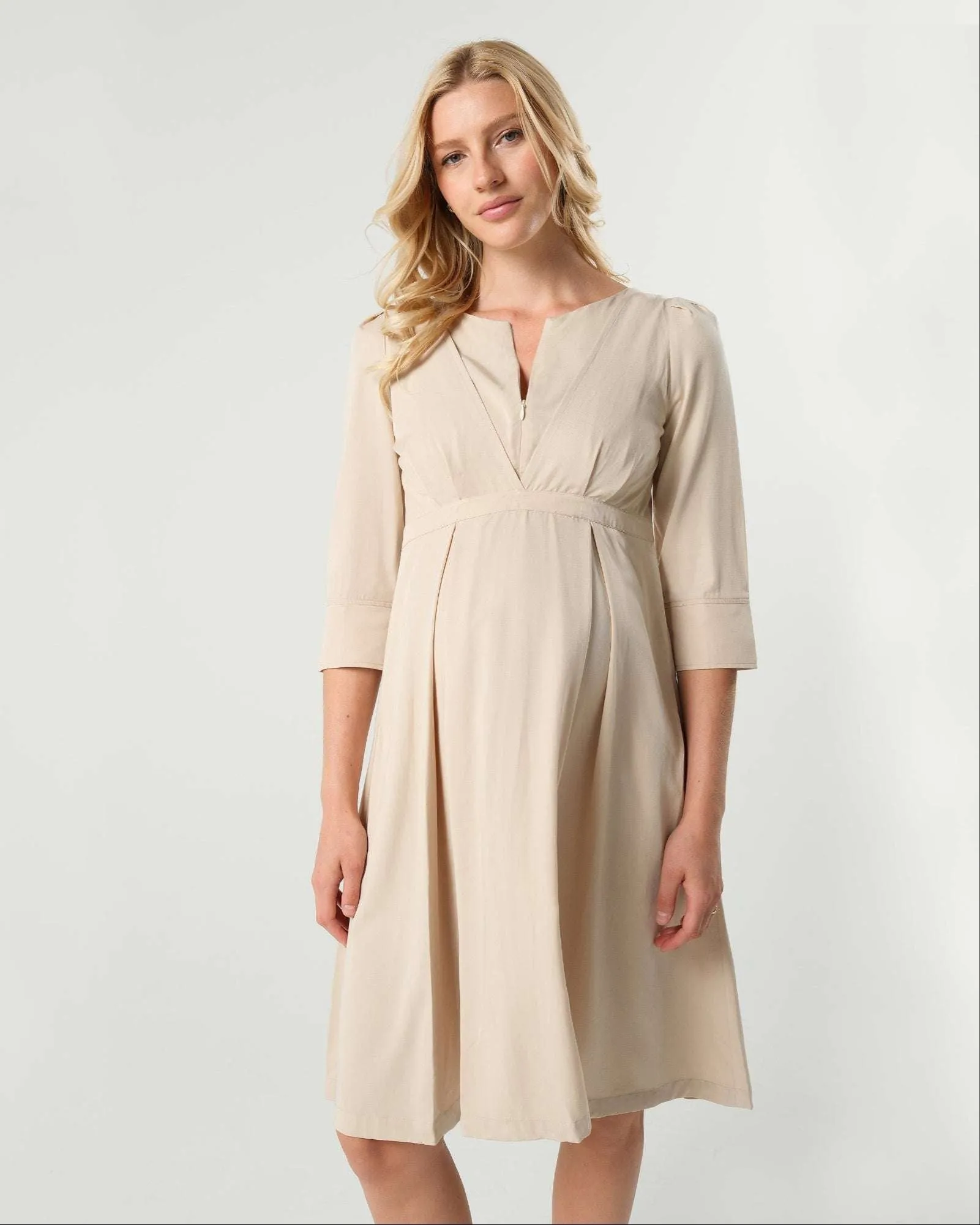 Sarah Empire Maternity & Nursing Dress