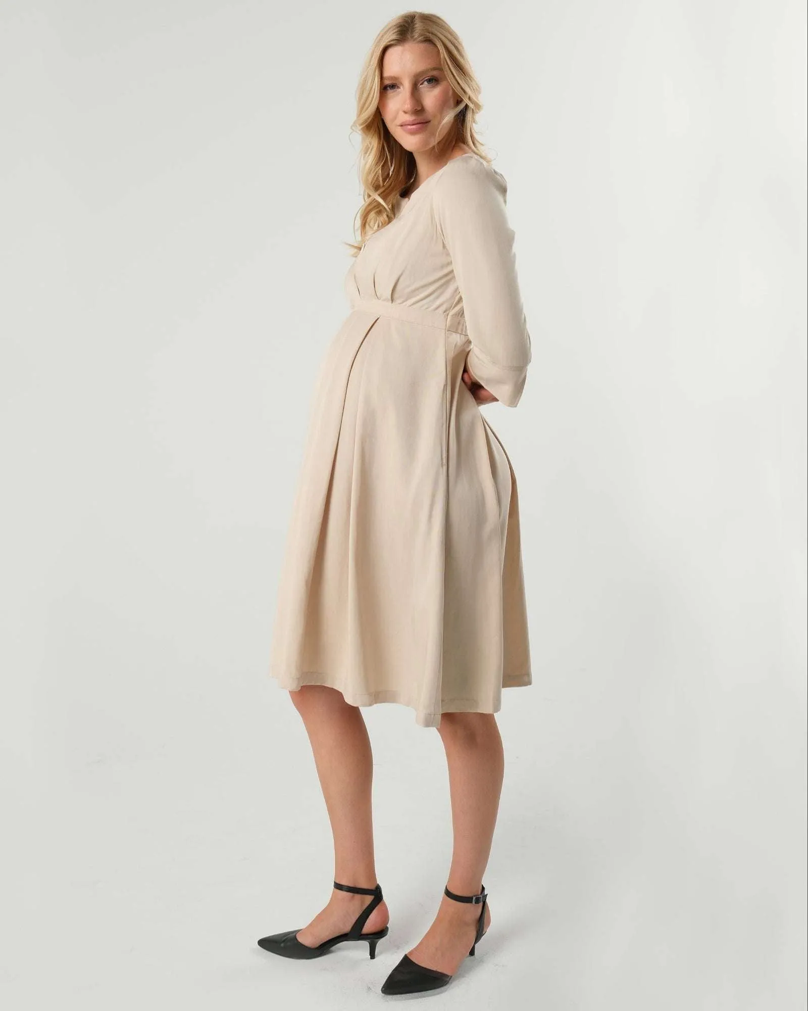 Sarah Empire Maternity & Nursing Dress