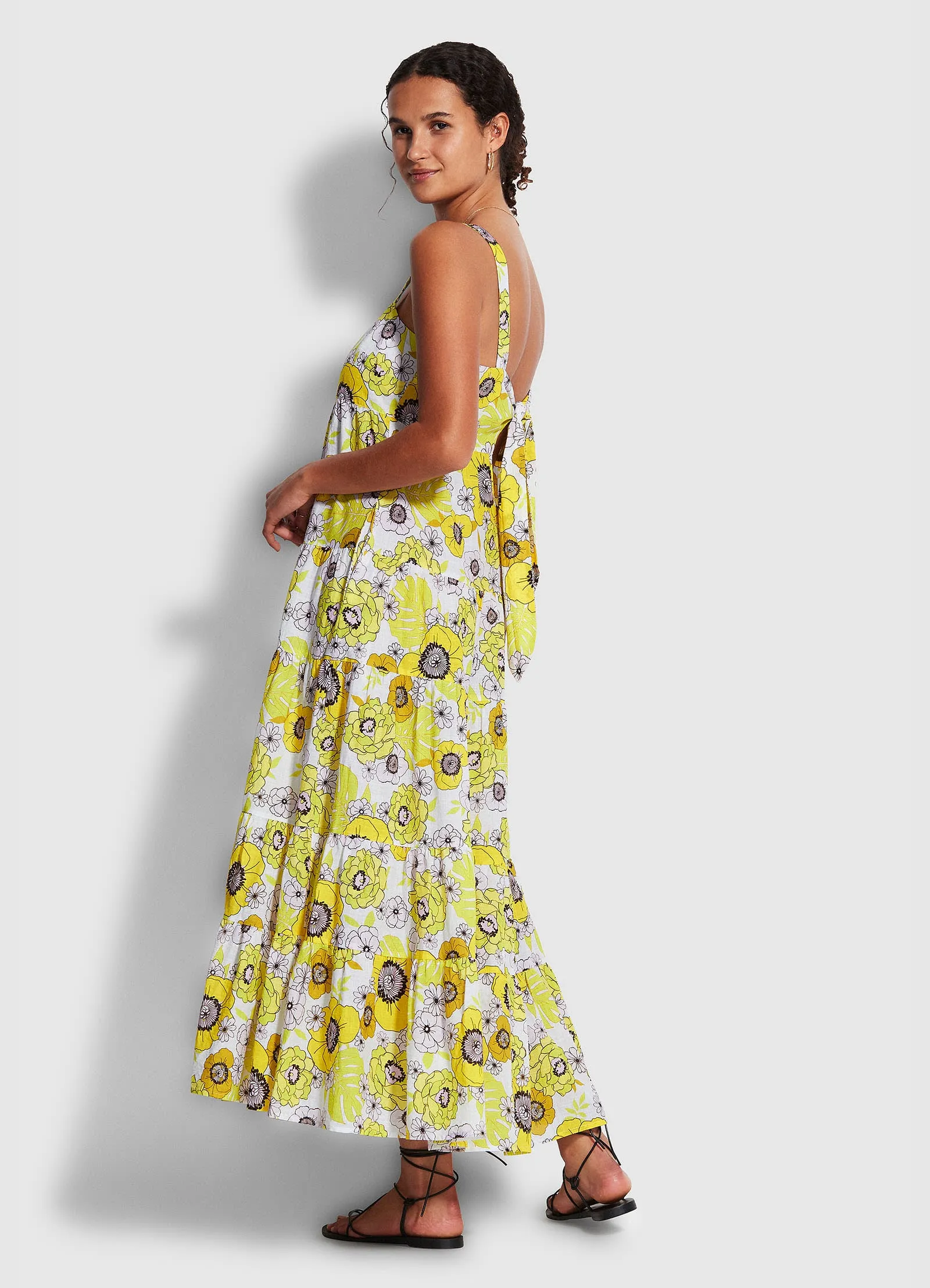 Summer Of Love Maxi Dress - Wild Lime