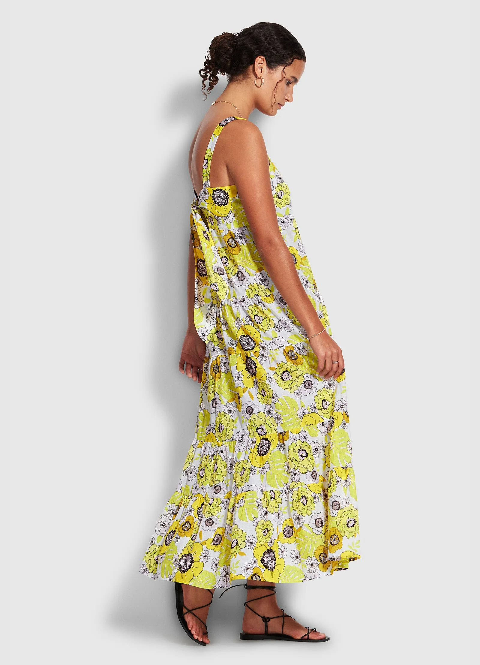 Summer Of Love Maxi Dress - Wild Lime