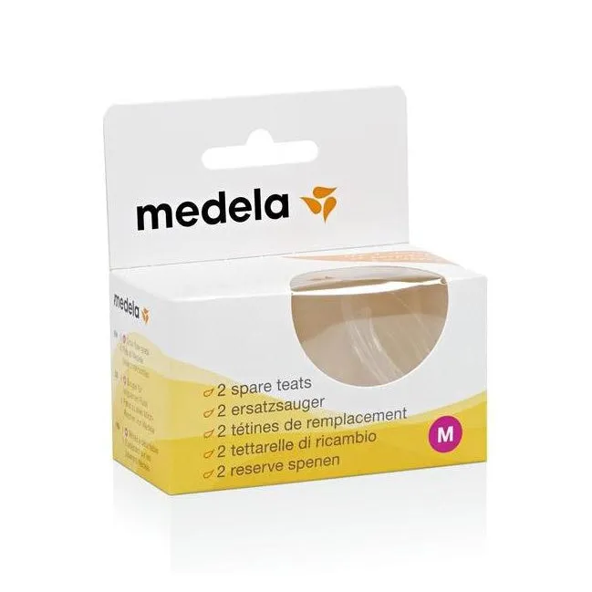 Teat 2 pack - Medium Flow