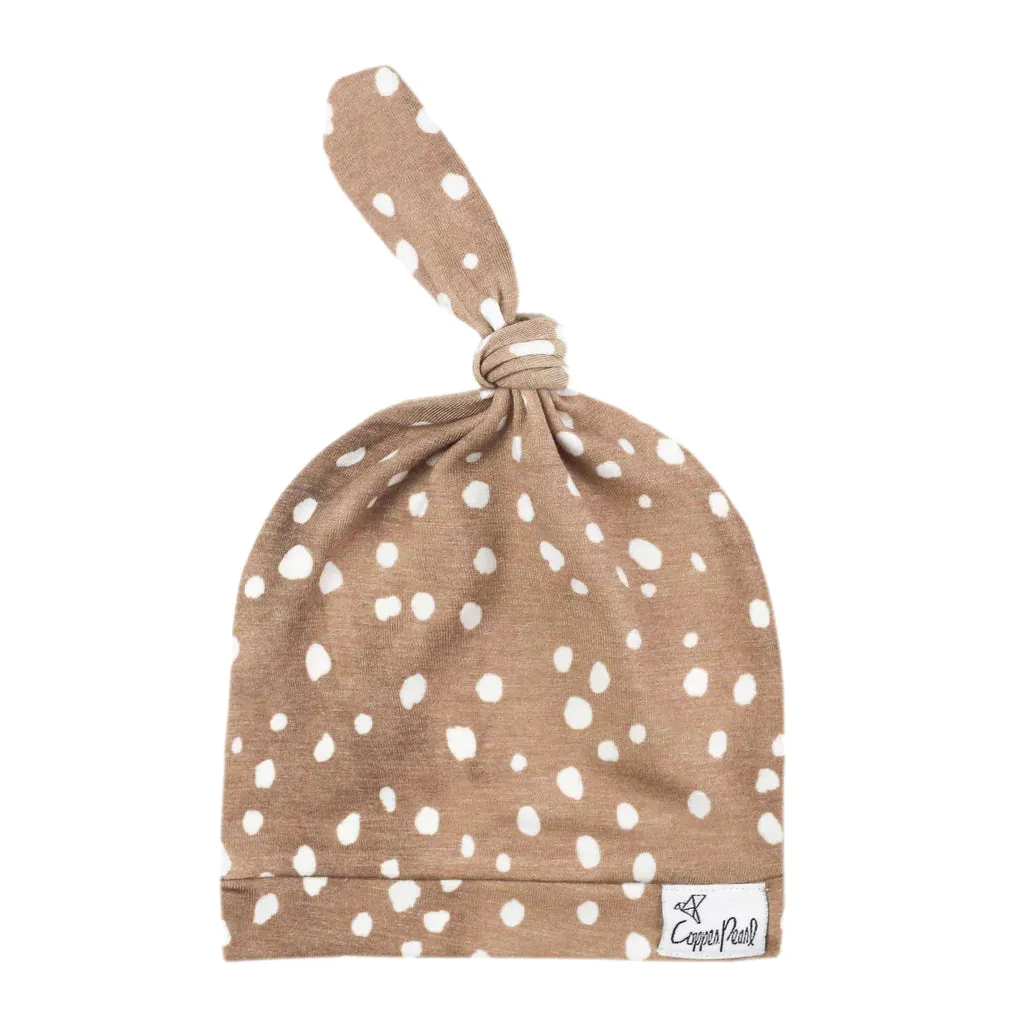 Top Knot Hat 0-4M