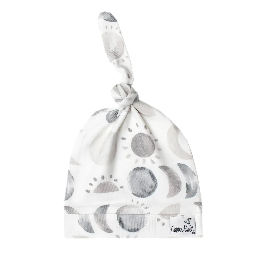 Top Knot Hat 0-4M