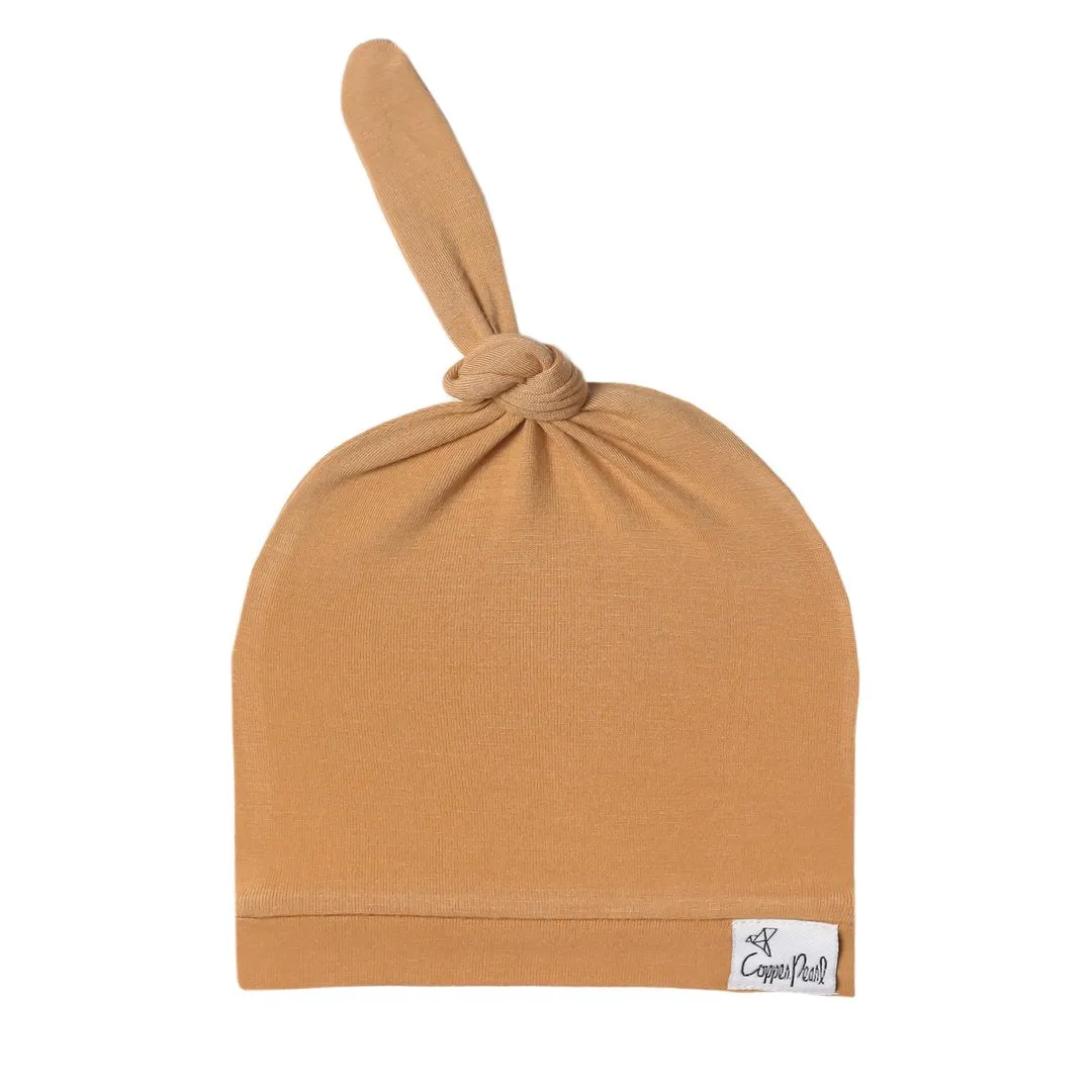 Top Knot Hat 0-4M
