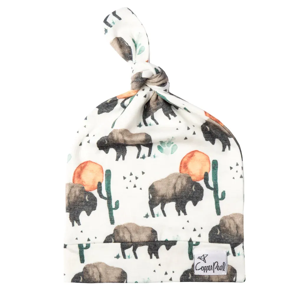Top Knot Hat 0-4M