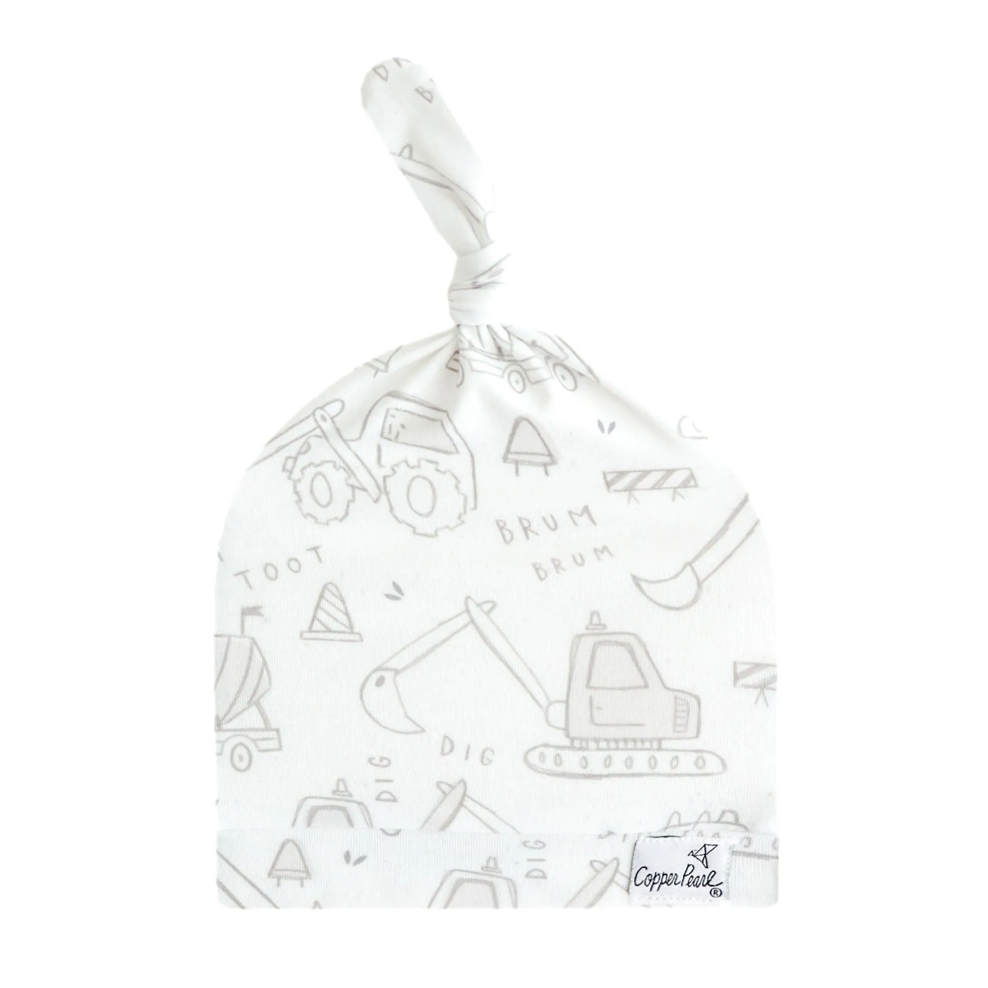 Top Knot Hat 0-4M