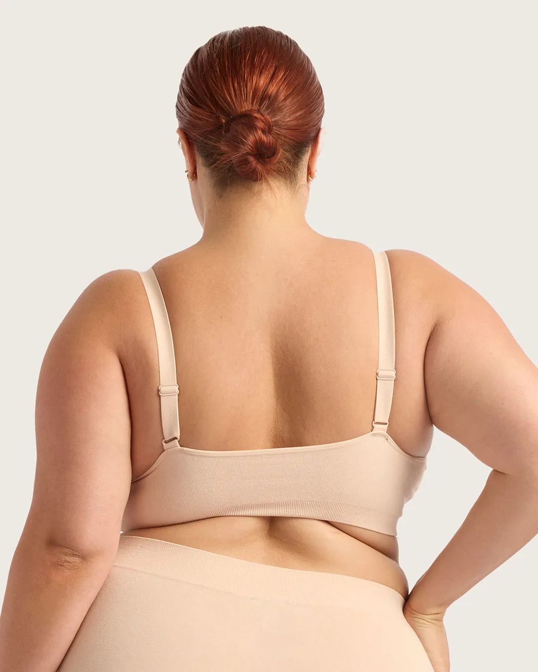 Wireless Maternity Bra - Shell